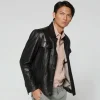 A.S.98 Vestes En Cuir Bruce^ Vestes